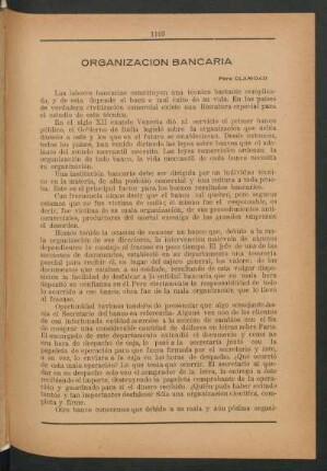 Organización bancaria