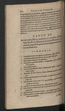 Caput XV. - XXIV.