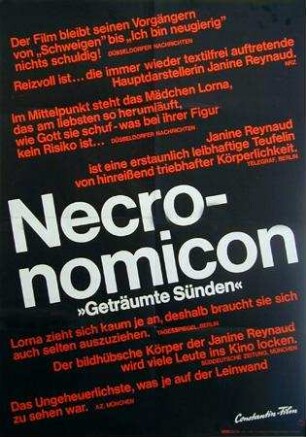 Necronomicon - Geträumte Sünden