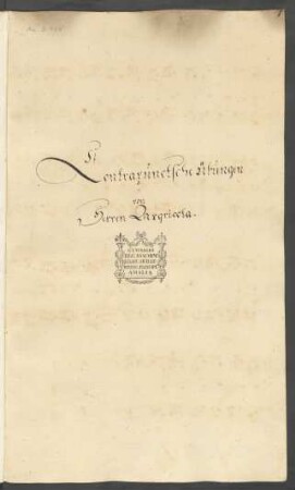 15 Kontrapunkt-Studien; org