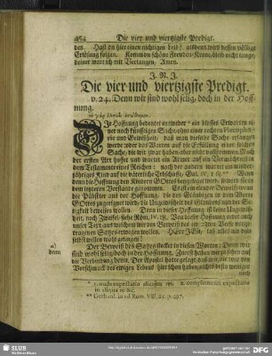 Die vier und viertzigste Predigt