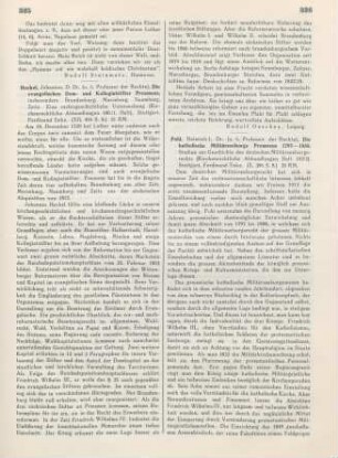 326-327 [Rezension] Pohl, Heinrich, Die katholische Militärseelsorge Preussens 1797 - 1888