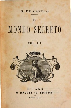 Il mondo secreto, 3