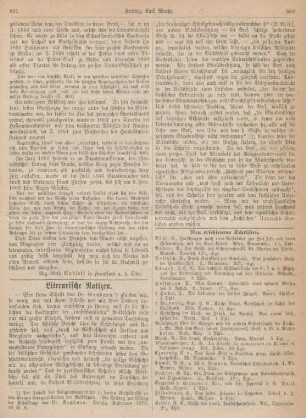 501-504 Literarische Notizen