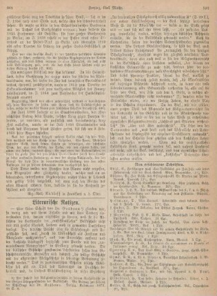 501-504 Literarische Notizen