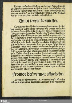 Ampt truyer brumester