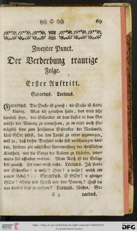 Zweiter Bunct: Der Verderbung traurige Folge