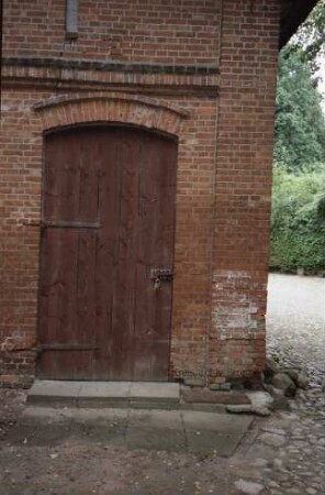 Kulturzentrum Wassermühle: Scheune: Tür