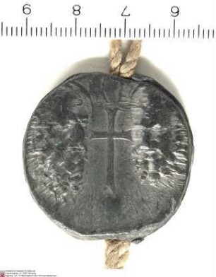 Eidesformel für Bernhard Gustav, Markgrafen von Baden[-Durlach], Novize [und Koadjutor] von St. Maria in Kempten. Bernhard Gustav gelobt Petrus, d...