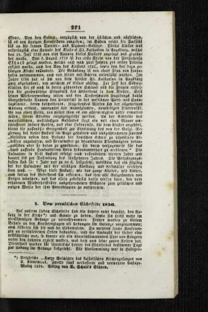 Vom preußischen Eichsfelde 1850