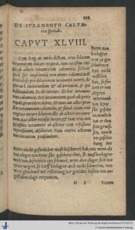 Caput XLVIII. De Iuramento Calumniae speciali.