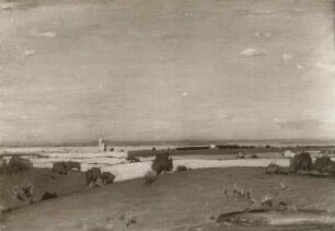 Flache Landschaft