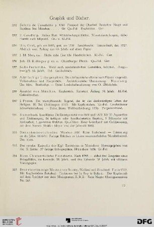 Graphik und Bücher (Nr. 252-265)