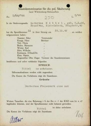 Nittel, Kathrine