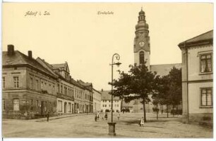 Adorf. Kirchplatz