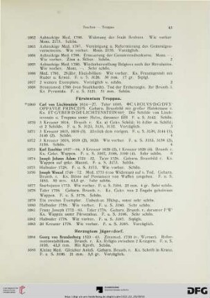 Fürstentum Troppau (Nr. 1069-1083)