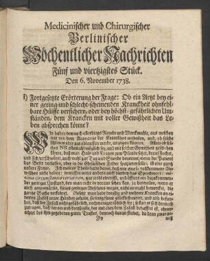 Fünf und viertzigstes Stück