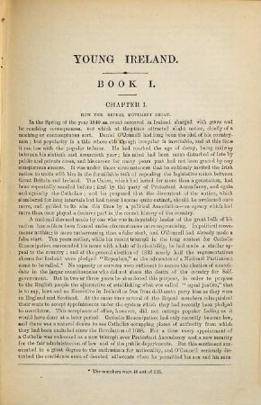 Young Ireland : a fragment of Irish history ; 1840 - 1845