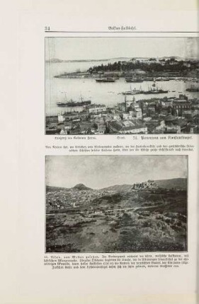 51. Panorama von Konstantinopel. Blick von Galata nach Süden
