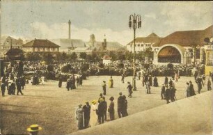 Weltausstellung für Buchgewerbe und Graphik, Leipzig 1914. Konzertplatz. [R]