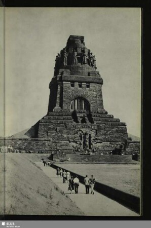 Leipzig, Völkerschlachtdenkmal, 1913, nach Entwürfen von Bruno Schmitz