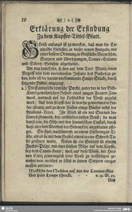 Erklärung der Erfindung Zu dem Kupffer-Tittel-Blatt