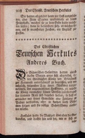 Des Christlichen Teutschen Herkules Anderes Buch.