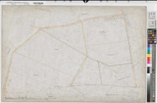 Lindehorst (Dortmund), Holthausen (Dortmund), Zusammenlegung Holthausen, Urkarte II Holthausen Flur 4