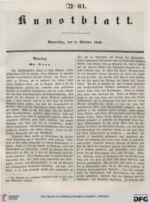 Nr. 81 - 90 (9. Oktober 1840 - 10. November 1840)