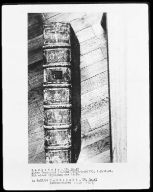Vetus Testamentum — Ledereinband des 18. Jahrhunderts