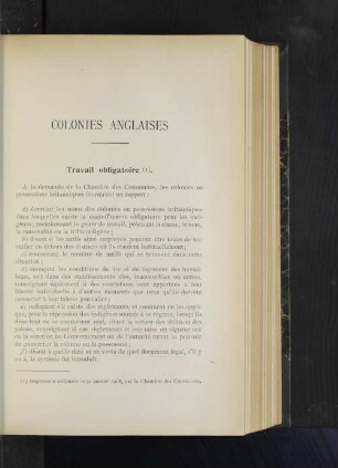 Colonies anglaises