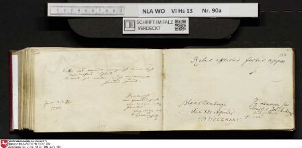 Stammbuch des Ernst Philipp Ludwig Zellmann (1763-1795) aus
                           Braunschweig