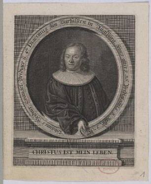 Bildnis des Johannes Weidner