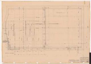 Schauspielhaus, Bochum: Bühnenhaus: Dachaufsicht 1:50