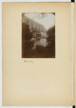 Marienburg: Ansicht (aus: Skizzen- und Fotoalbum 20)