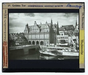 Danzig, Grünes Tor : Ansicht der Feldseite