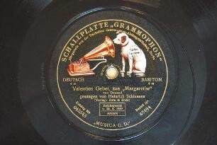 Valentins Gebet aus "Margarethe" / von Gounod