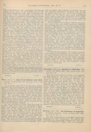 266-268 [Rezension] Bahnsen, Wilh., Das Christenthum der Bergpredigt. In Predigten dargelegt
