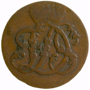 Münze, Pfennig, 1754