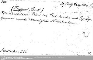Historia Belgica B 0897