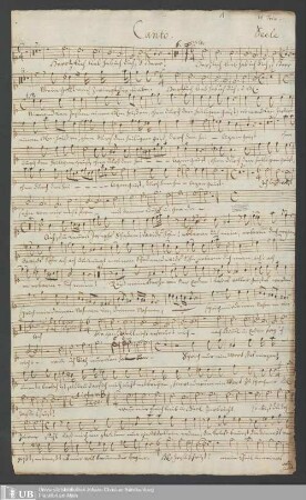 Ms. Ff. Mus. 1128 - Am 18 post Trinit.