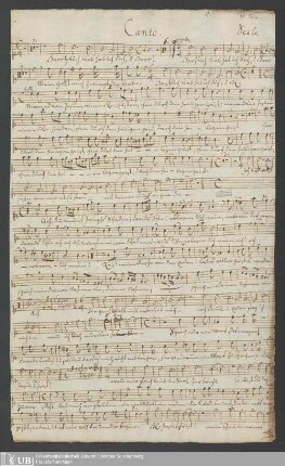 Ms. Ff. Mus. 1128 - Am 18 post Trinit.