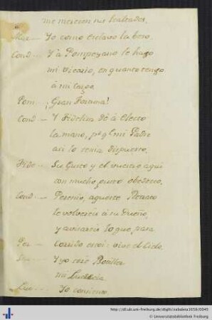 Handschriftlicher Vermerk.