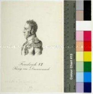 Porträt von Friedrich VI. König von Dänemark und Norwegen