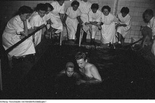Wermsdorf, Schloß Hubertusburg, Krankenhaus, August 1955
