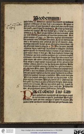 Prehabitis his tanquam quibusdam monitoriis ad tractatum propius accedamus, in quo sic procedimus, nam primo dicitur quid sint hore canonice et quare sic dicantur.