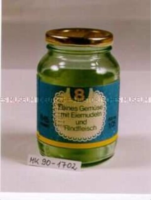Glas für Kindernahrung
