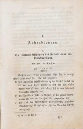385-442 Die formalen Principien des Katholicismus und Protestantismus : dritter Artikel