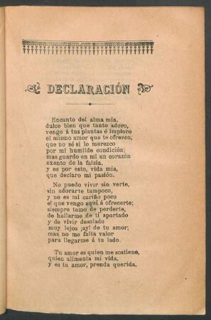 Declaración