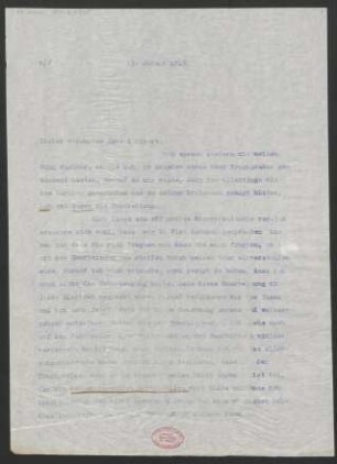 Brief an Eugen d' Albert : 13.01.1913